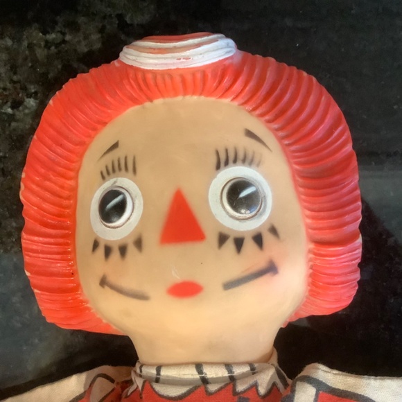 Vintage J. Swedlin Raggedy Ann Hand Puppet - Picture 3 of 6